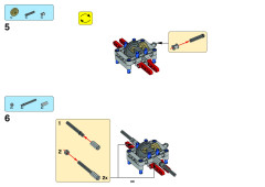 LEGO 8258 instructions page 29 – build guide